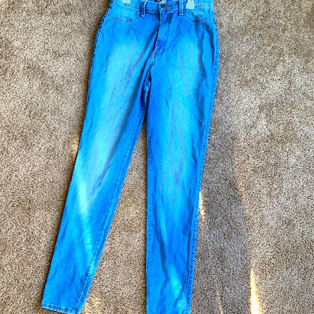 Classy Beauty Skinny Jeans-light blue wash